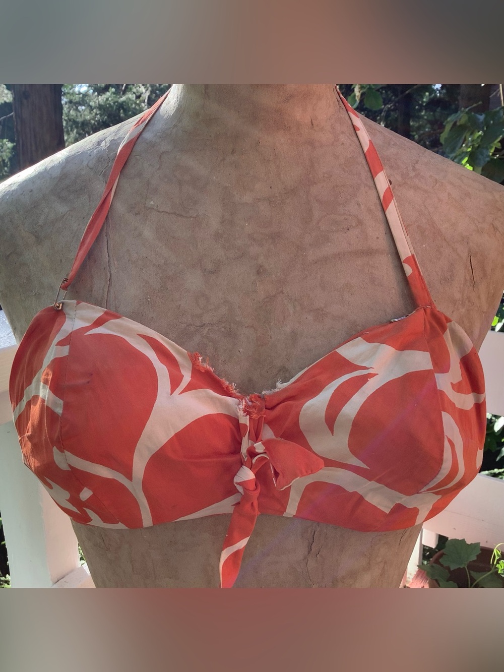 Vintage 60s Miss Hawaii Kamehameha Bikini Top Convertible